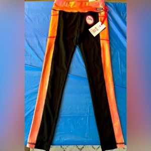 Justice Tech Pockets full length Leggings Size M (10) NWT
